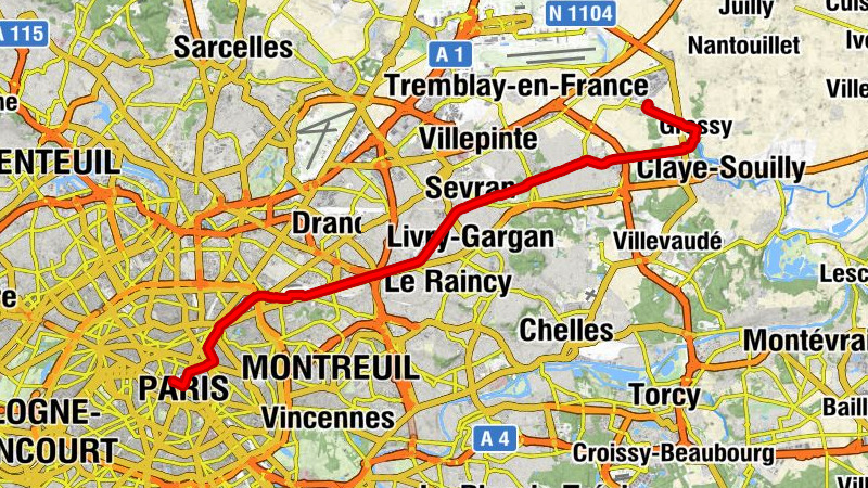 Levallois-Perret - Église Saint-Leu - Saint-Gilles - Chapelle Sainte-Thérèse - Mitry Claye