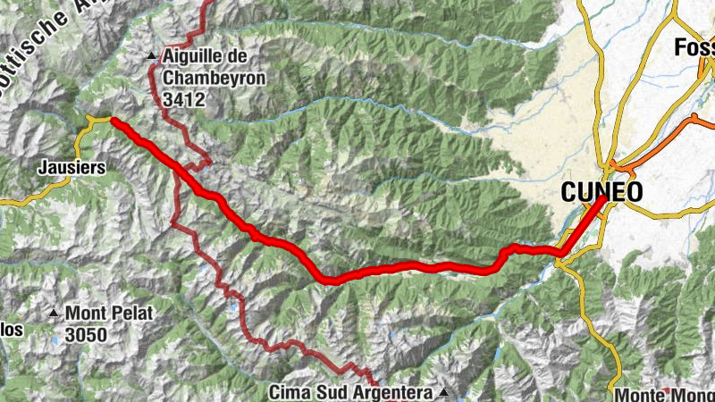 Cuneo - Rifugio della pace - Chapelle de la Madeleine - Mare e Monti