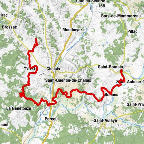 Église Saint-Martin - Église Saint-Laurent - Église Saint-Pierre - Aubeterre-sur-Dronne