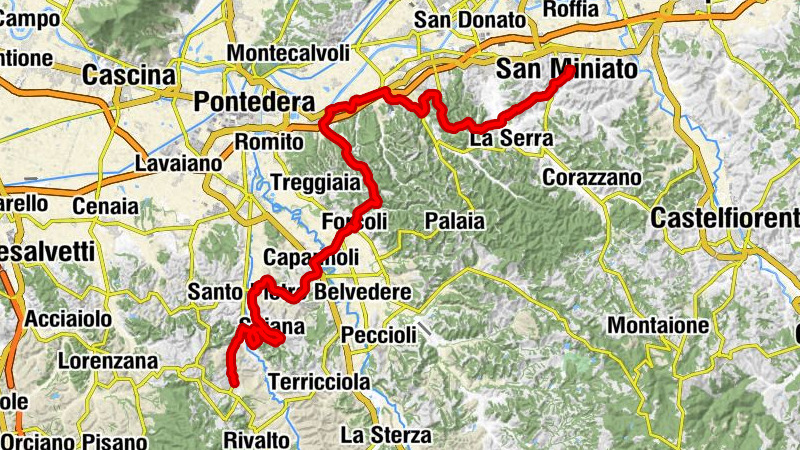 Casciana Terme - Chiesa di Sant'Andrea - Oratorio di San Rocco - San Miniato