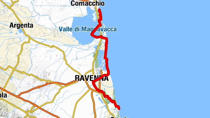 Porto Garibaldi - Madonna del Silenzio - Ravenna - Lido di Savio