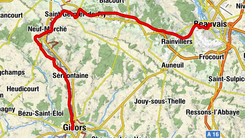 Gisors - Collégiale Saint-Pierre - Abbatiale de Saint-Germer-de-Fly - Beauvais