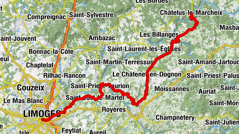 Châtelus-le-Marcheix - Église Saint-Pierre-ès-Liens - Église de la Nativité-de-la-Vierge - La Cité