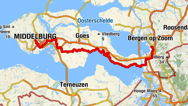 Bergen op Zoom - St. Martinuskerk - Mariakerk - Middelburg