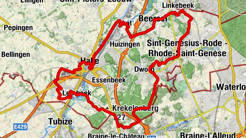Halle - Waaienberg - Alsemberg