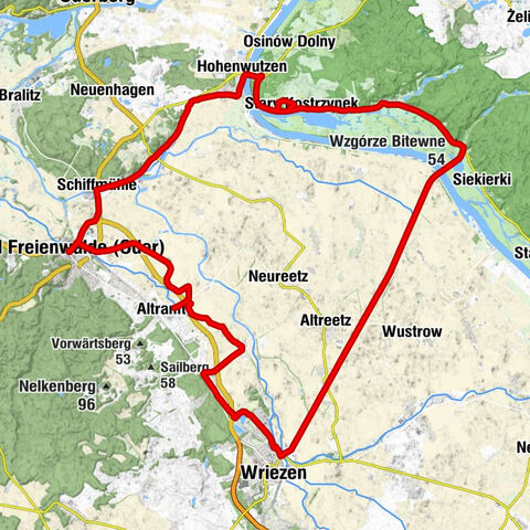 Bad Freienwalde (Oder) - Kościół pw. Najświętszego Serca Pana Jezusa - Wzgórze Bitewne - St. Nikolai