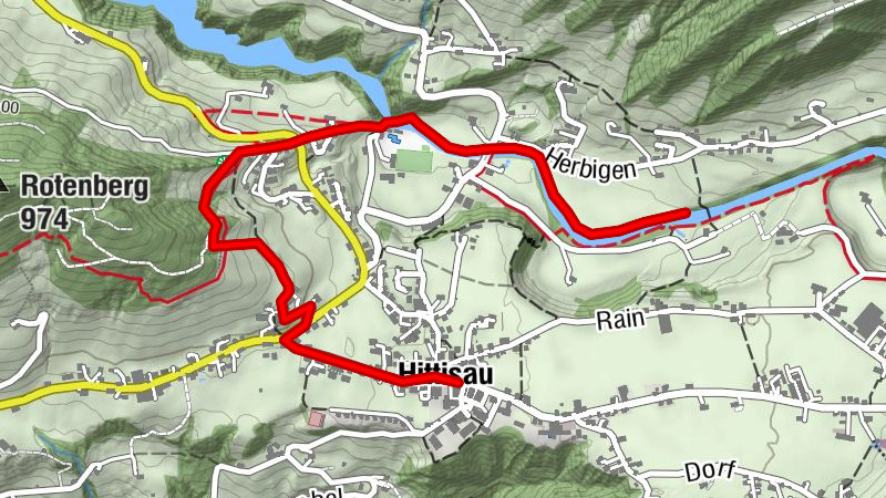 Hittisau - Über Brücken und durch die Schlucht