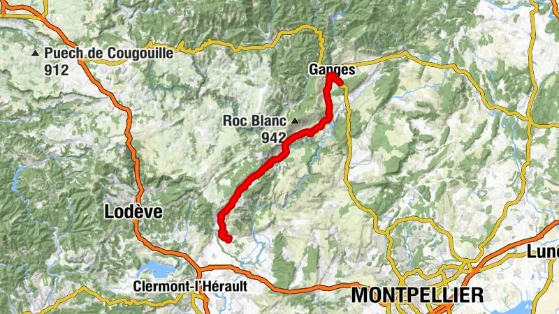 MEDIEVAL ROUTE BETWEEN SÉRANNE AND SAINT-GUILHEM MOUNTAINS