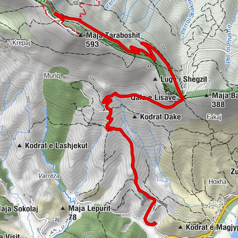 Bujtina e Muriqit - Qafa e Lisave - Maja Taraboshit