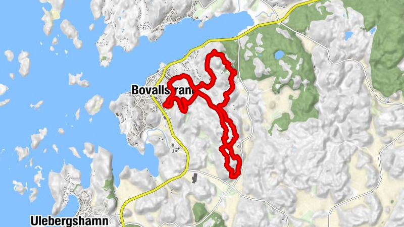 Bovallstrand - Marsellekojan - Gräsnäs