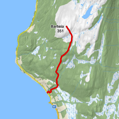 Svensby - Bávttit - Barheia