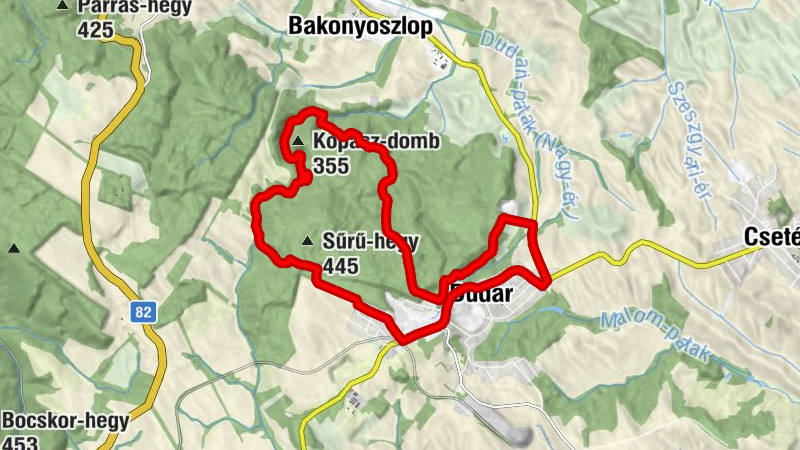 Dudar - Sűrű-hegyi Ördög-lik - Ördögárok 32d. sz. barlang - Mónika falatozó