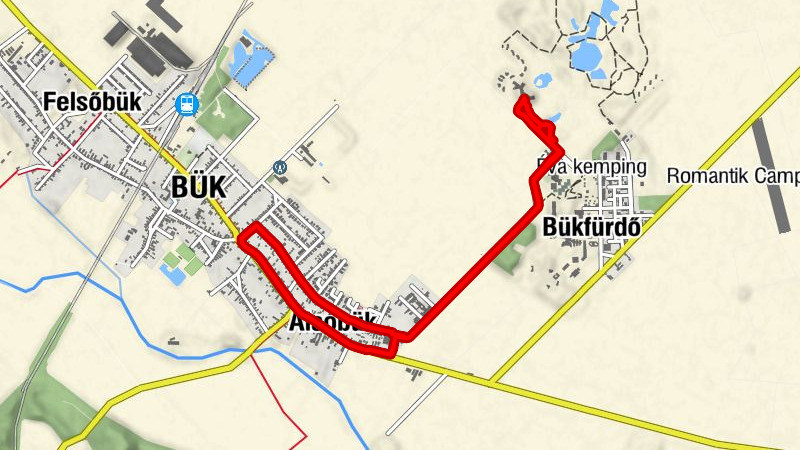 Bük - Alsóbük - Középbük