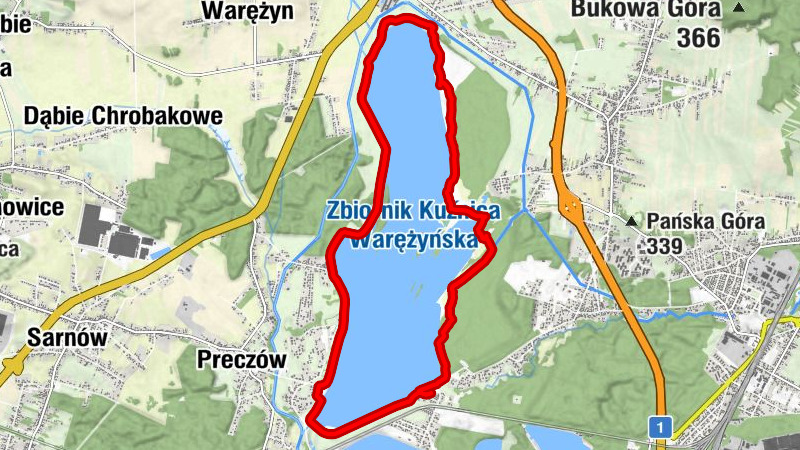 Dąbrowa Górnicza - Marianki - Kostury