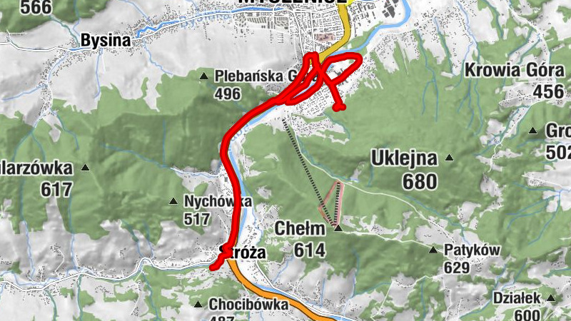 Zarabie - Myślenice - Restauracja Grzybek