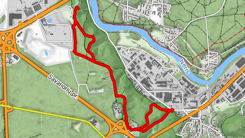 Panerių seniūnija - Panerių Šv. Jėzaus Nukryžiuotojo koplyčia - Gariūnai
