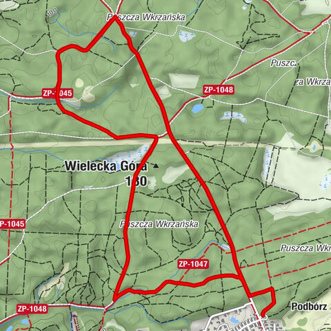 powiat policki - Wielecka Góra