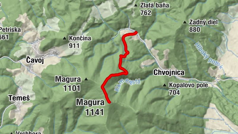 Chvojnica - Magura