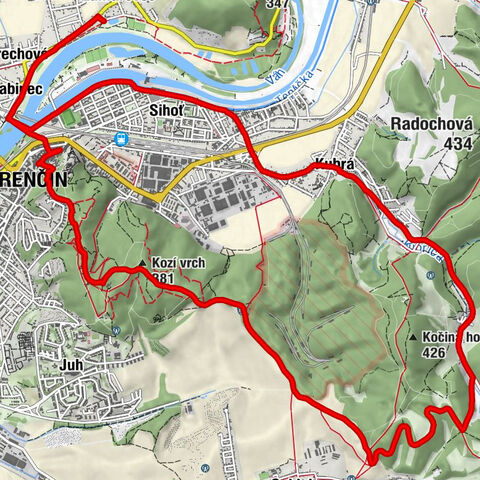 Zamarovce - Kostol sv. Františka Xaverského - Kozí vrch - Kostol sv. Jána Nepomuckého