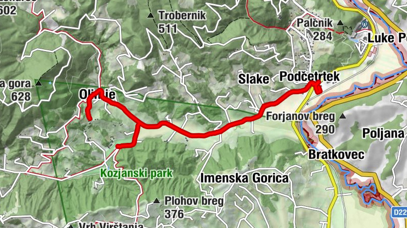 Podčetrtek - Slake - Cerkev Marijinega vnebovzetja