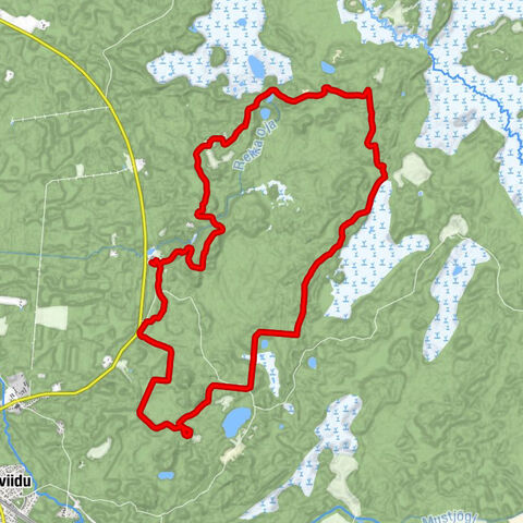 Pillapalu küla - Venemägi - Laudissalu - Niinemägi