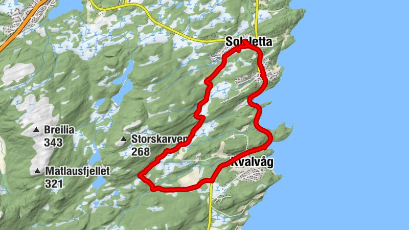 Solsletta - Solsletta Byggefelt - Ånesmyra - Kvalvåg