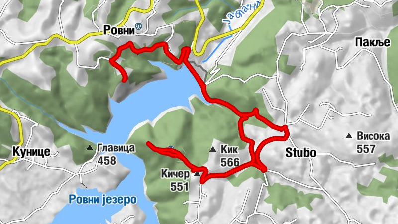 Стубо - Кичер - Ровни