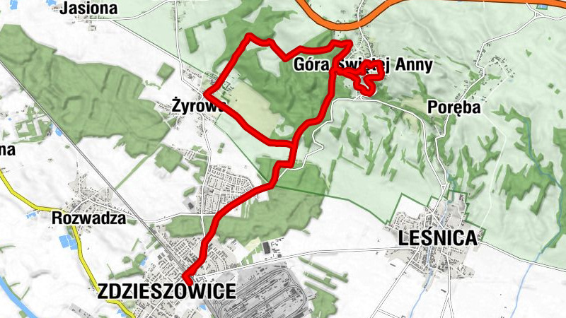 Zdzieszowice - Kaplica Namaszczenia Pana Jezusa - Grób Pana Jezusa - Góra Świętej Anny