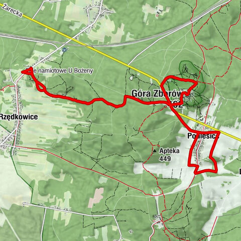 Rzędkowice - Studnisko - Góra Zborów - Babia Góra