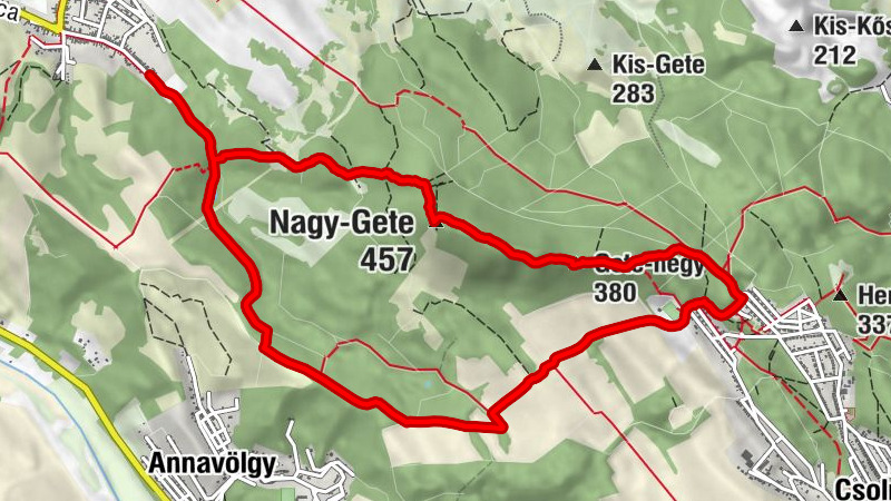 Játszótér (retro) - Öreg-kő - Nagy-Gete - Gete-hegy