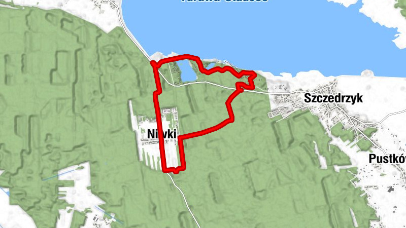 Park linowy "Pirat" - Zaścianek - Niwki