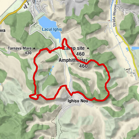 Mediaș - Ighis - Amphitheater - Tarnava Crest