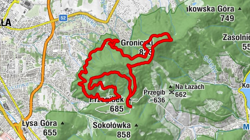 Przegibek - Czupel - Groniczki