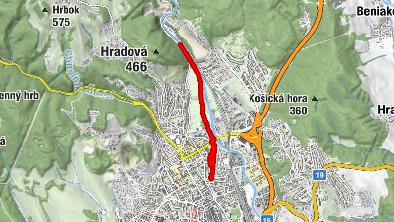 Košice - Ryba Anička - Anička - Severné Mesto