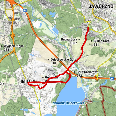 Jaworzno - Kogel Mogel - Lipinka - Imielin