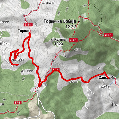 Планинарска кућа „Јањић“ - Торник - Преседо - Савковић
