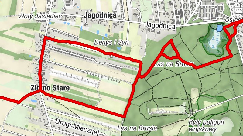 Łódź - Złotno Stare - Złotno