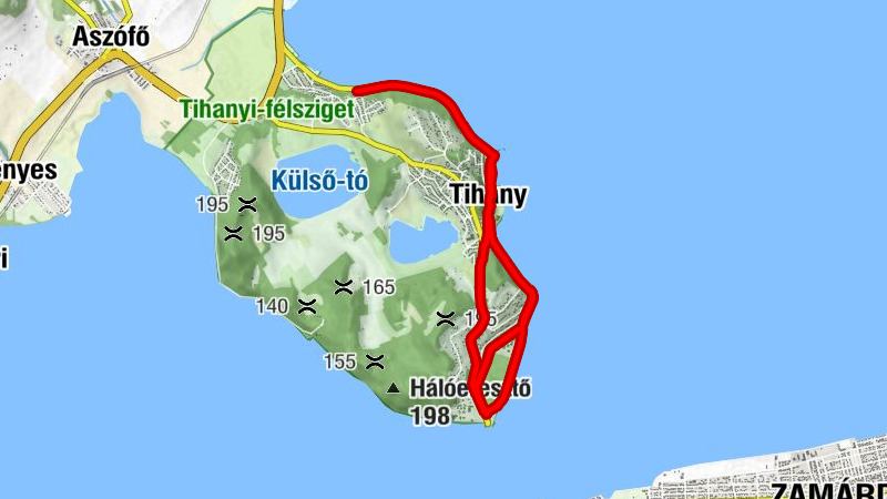 Tihany - Plage 18 - Lepke Étterem - Fehér Hattyú Kisvendéglő