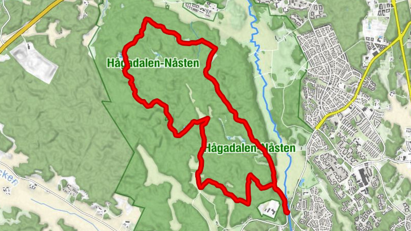 Uppsala kommun - Fäbodarna - Predikstolen