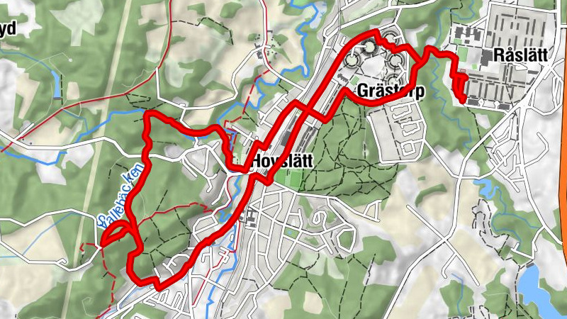 Jönköpings kommun - Åsafors - Huluäng - Ängsfors