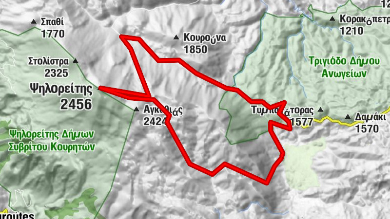 Der höchste Berg Kretas - Psiloritis (Mount Ida)