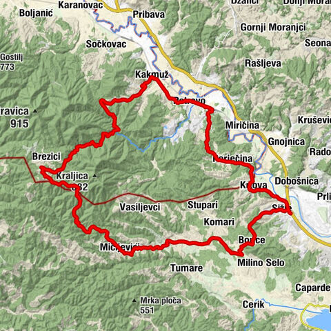 Petrovo Brdski biciklizam (eBike)