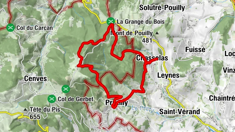 Les crêtes du Beaujolais
