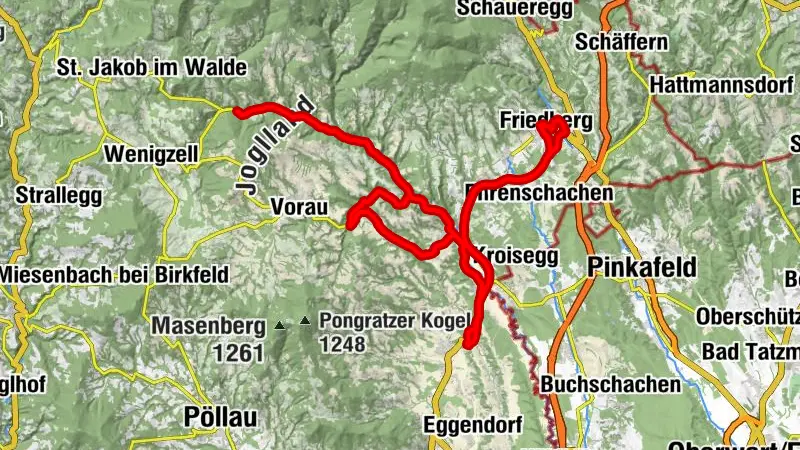 Radjugendtour  Etappe Waldbach-Mönichwald - Friedberg