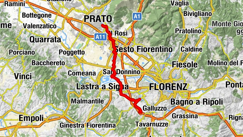 Von Prato nach Scandicci #LL2ROM_E068