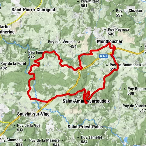 Circuit N°63 CC : Sentier "Histoire et Patrimoine"