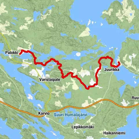 Luostarivaellus Valamo-Lintula