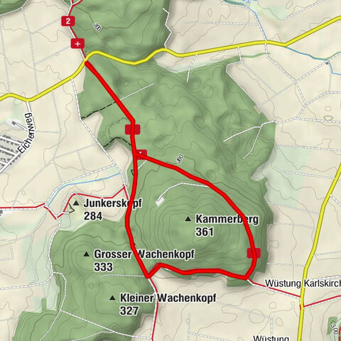 Um den Kammerberg (Gudensberg, Naturpark-Rundweg 1)