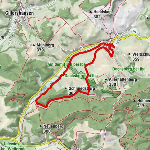 Natur-Erlebnis-Weg Iba (West-Flügel)
