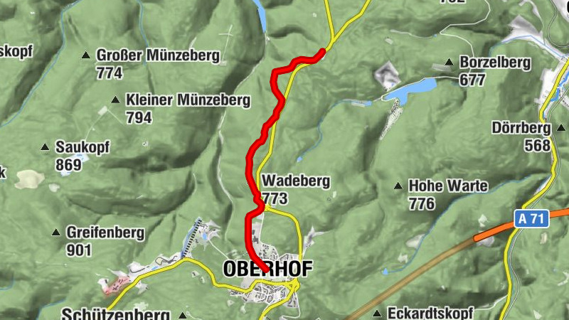 Herrenweg - Gasthaus Zur Wegscheide